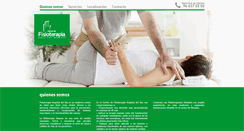 Desktop Screenshot of fisioterapiahospitaldelrey.com