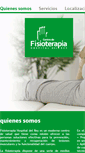 Mobile Screenshot of fisioterapiahospitaldelrey.com